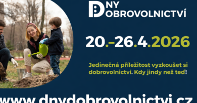 Dny dobrovolnictví 2026: Česko se spojí pro dobrou věc!