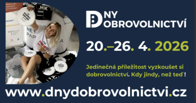 Dny dobrovolnictví 2026: Česko se spojí pro dobrou věc!